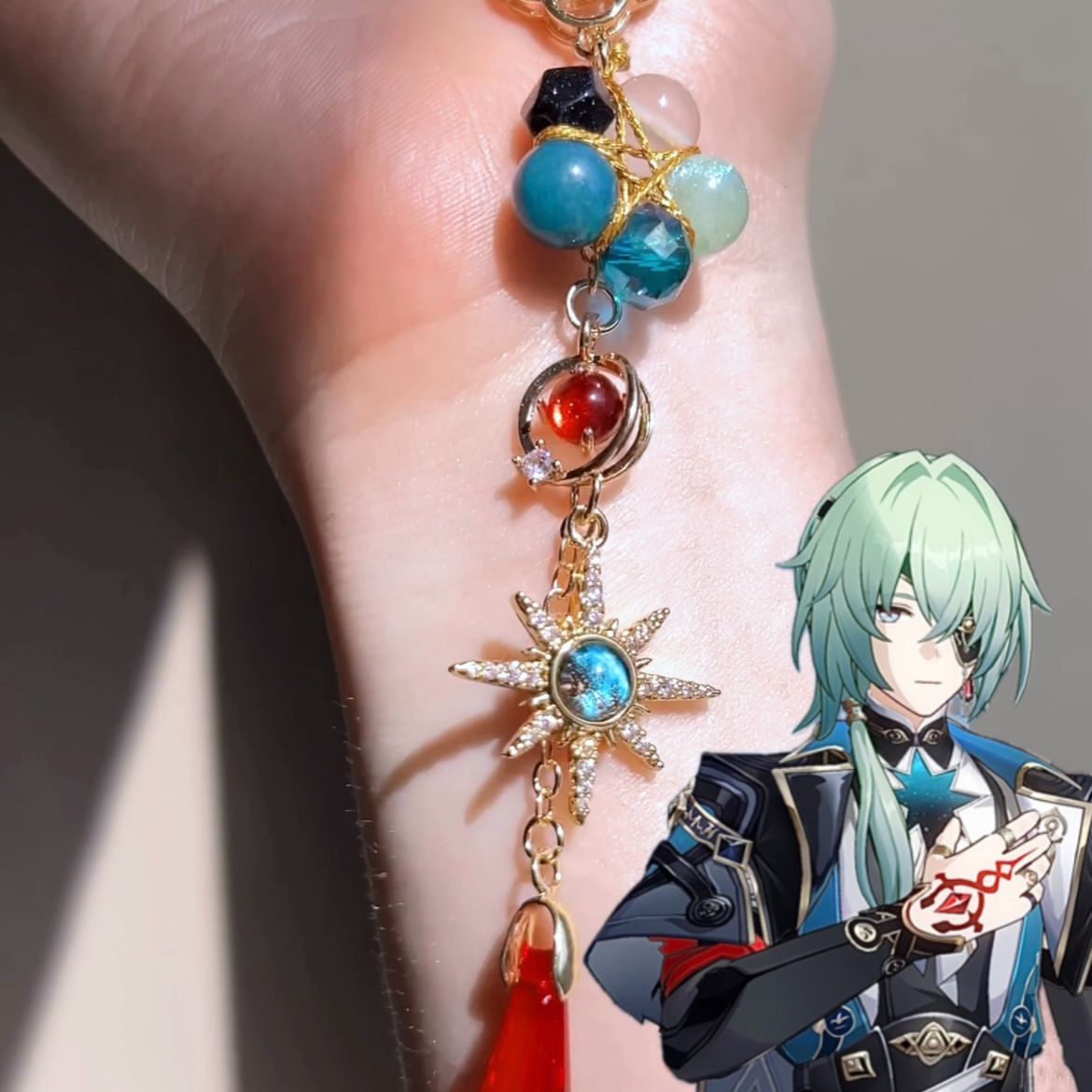 Breloczek do kluczy z motywem  – Anaxa Cosplay Prop recenzja i cena