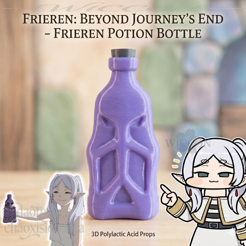Butelka z lekiem Frieren 3D z  – Frieren Cosplay Prop recenzja i cena